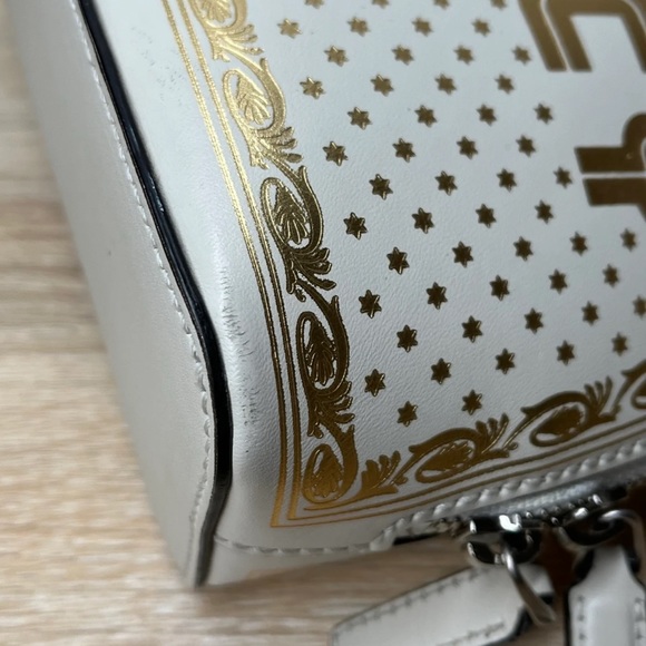 Gucci gold/white Moon Stellar Crossbody - Picture 2 of 6